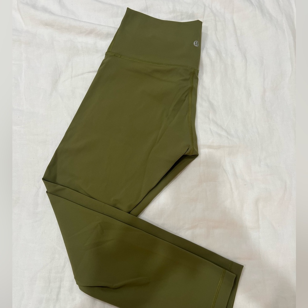 Lululemon Wunder Under High-Rise Tight 25" - Olive
